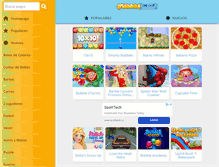 Tablet Screenshot of juegosarea.com